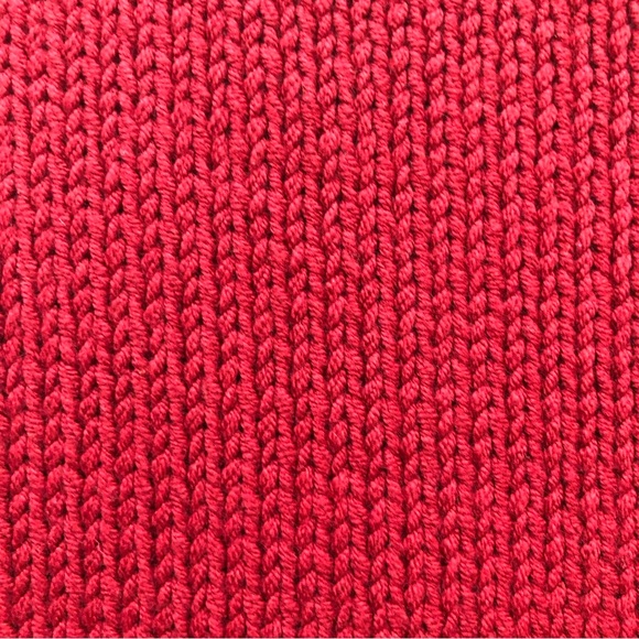 Eddie Bauer V-Neck Button Up Vintage Sweater Vest Women's Size S Red - Picture 9 of 12